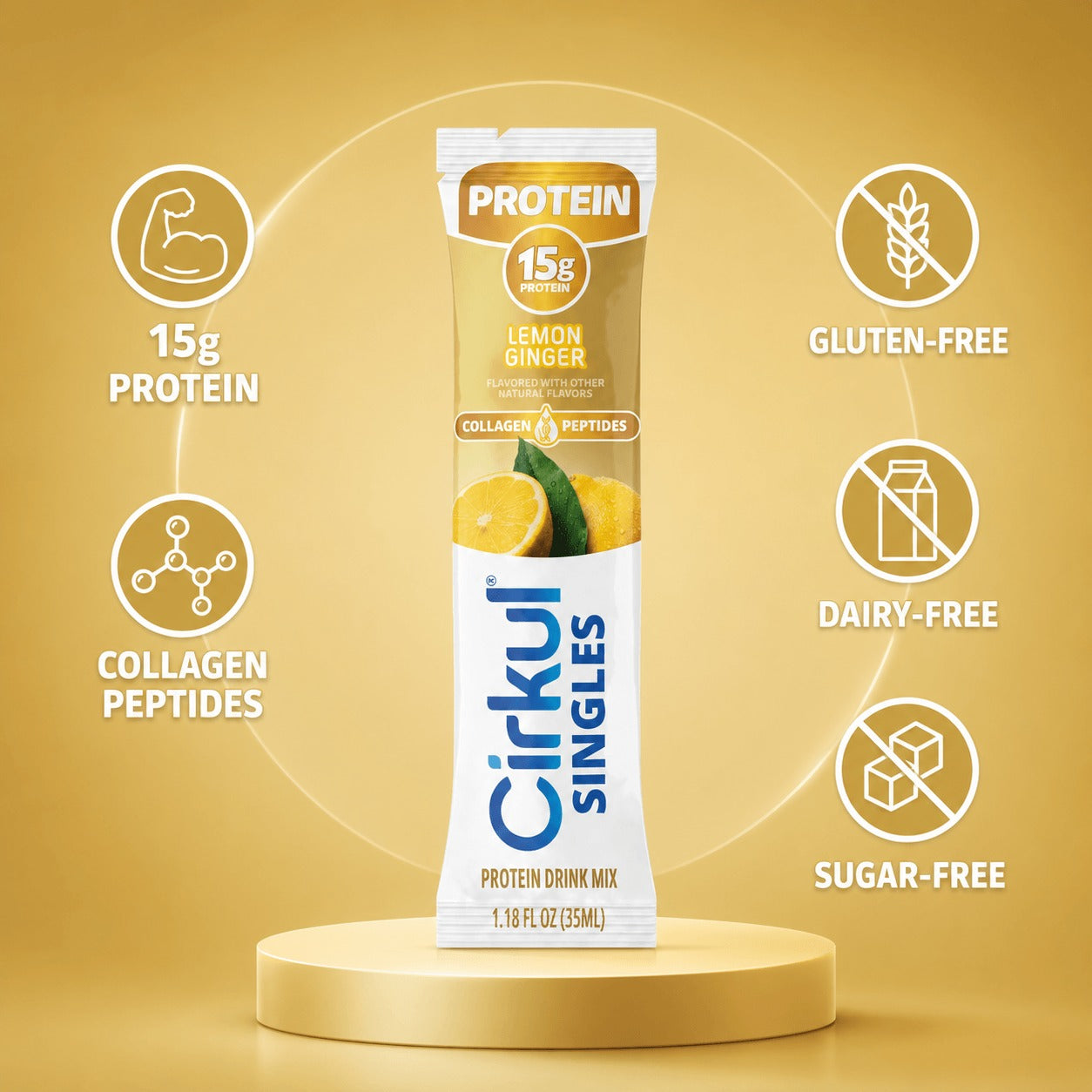 Protein Lemon Ginger